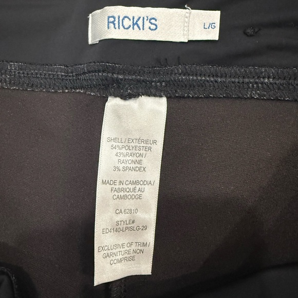 RICKI'S Women's Checkered Pants - Picture 2 of 4